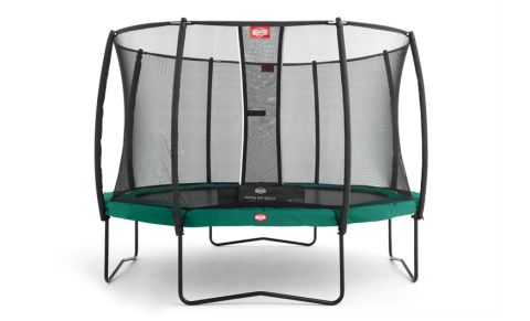 BERG 11ft Champion Trampoline w/ Safety Net Deluxe