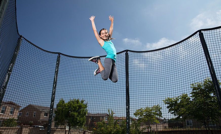 Alleyoop powerbounce trampoline best sale