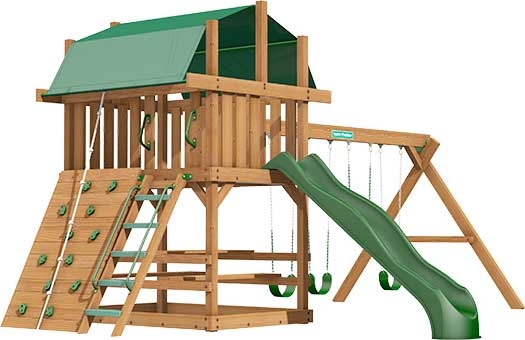 Lexington Premium Pine Swing Set Playset