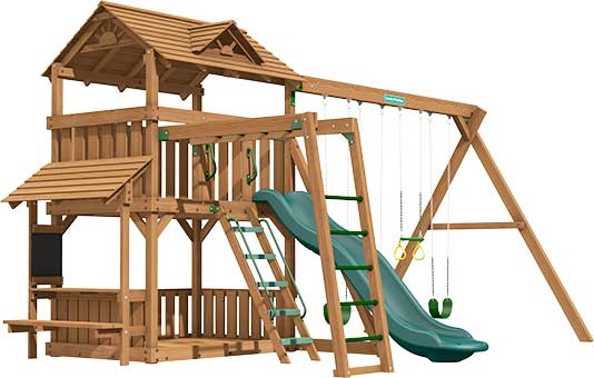 Lexington Premium Pine Swing Set Playset