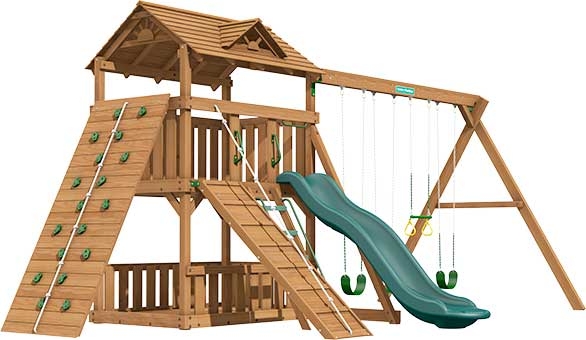 Lexington Premium Pine Swing Set Playset