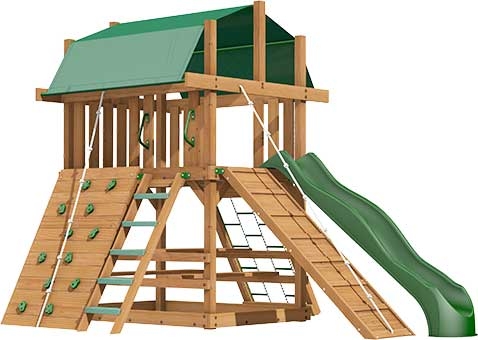 Lexington Premium Pine Swing Set Playset